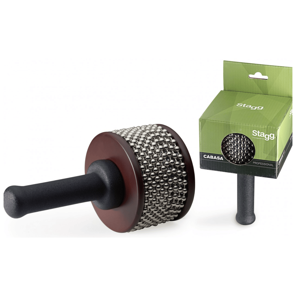 Stagg CABPRO-M professional wooden cabasa medium percussion