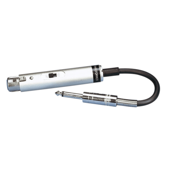 Soundlab XLR to 3.5mm Jack Dual Impedance Microphone Matching Transformer - Professional audio equipment for improved sound quality.