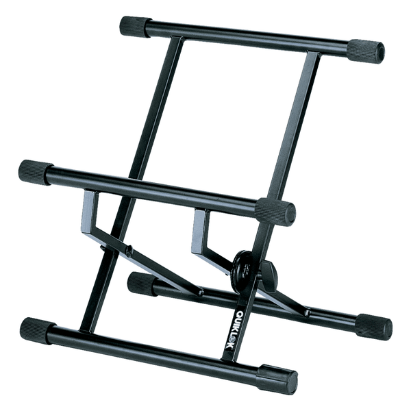 Quik Lok BS317 Amp Monitor Stand Double Brace Heavy Duty Tilt-Back