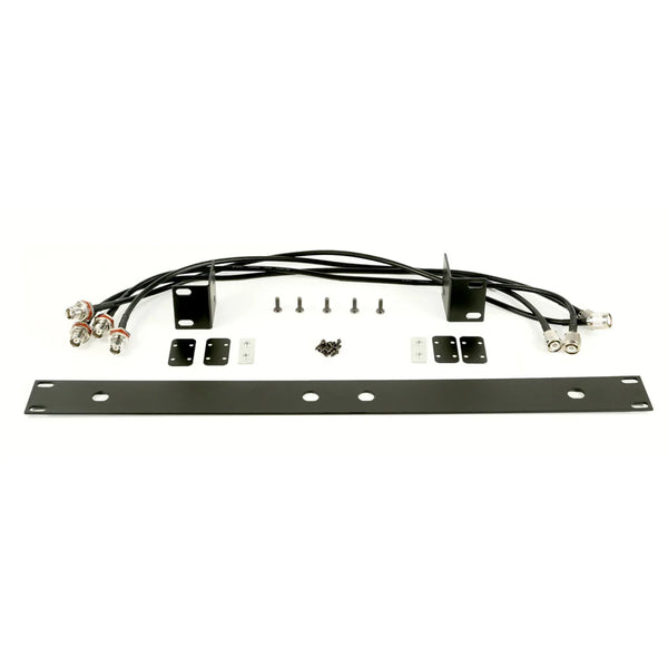 Q-Audio QWM RK 1960 D 1U, 19" rack mount kit for 2x 1960 wireless receiver