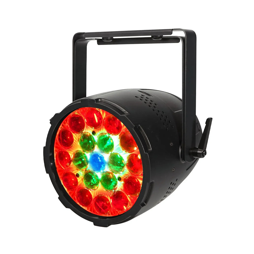 "Equinox 260 Zoom Par 19 x 15W RGBW LED Par Can with adjustable zoom for stage and event lighting"