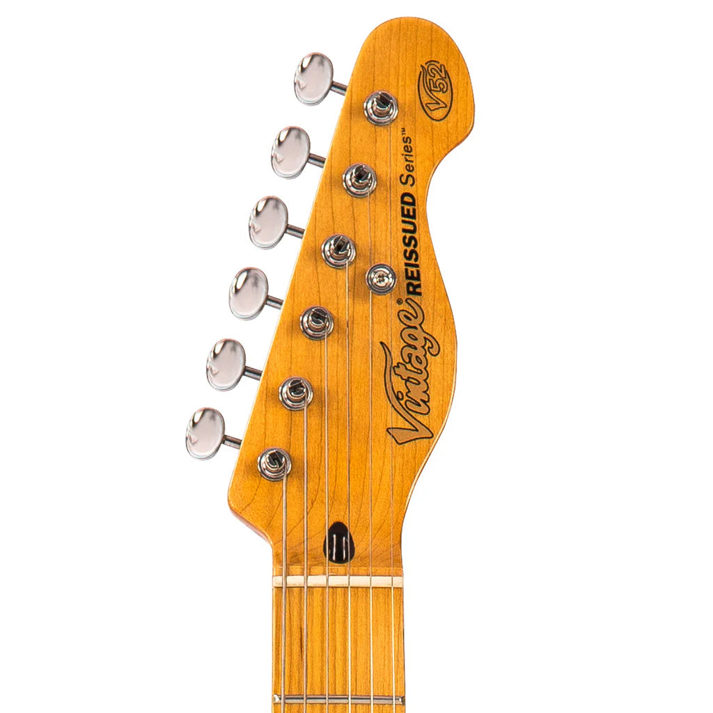 Vintage V52 ReIssued Electric Guitar Butterscotch