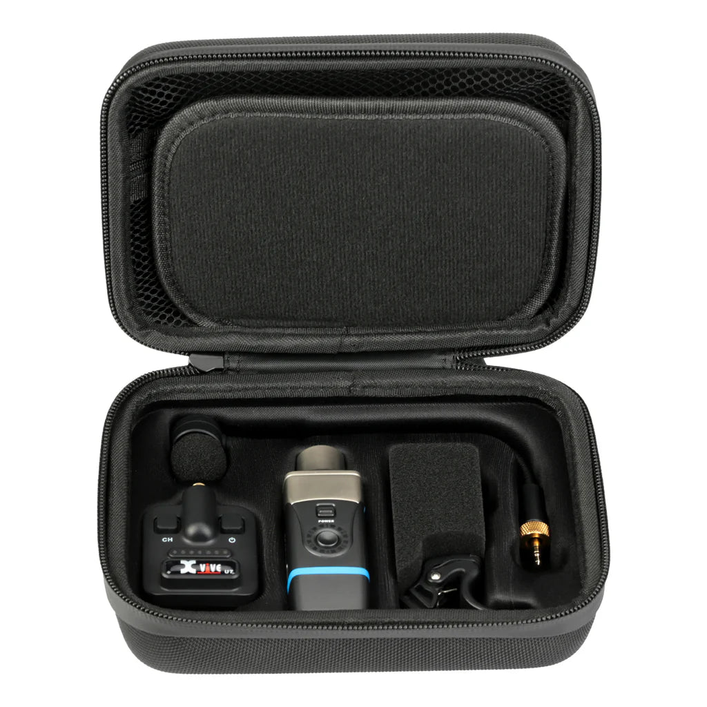 Xvive XU7 Saxophone & Trumpet Wireless System with Travel Case