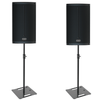 2 x FBT X-Lite 110A 10" Active Speakers With Square Base Stands