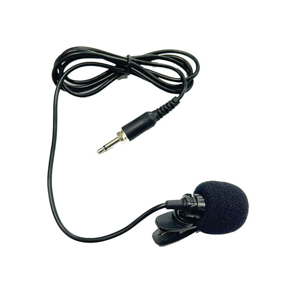 Q-Audio QWM Lapel Microphone (for beltpacks with 3.5mm screw jack sockets)