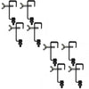 8 x Equinox 25mm G Clamp for DJ Booth - DY Pro Audio