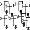 8 x Equinox 25mm G Clamp for DJ Booth - DY Pro Audio