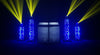 8 x Equinox MaxiPar Tri MKII Par Cans - DY Pro Audio