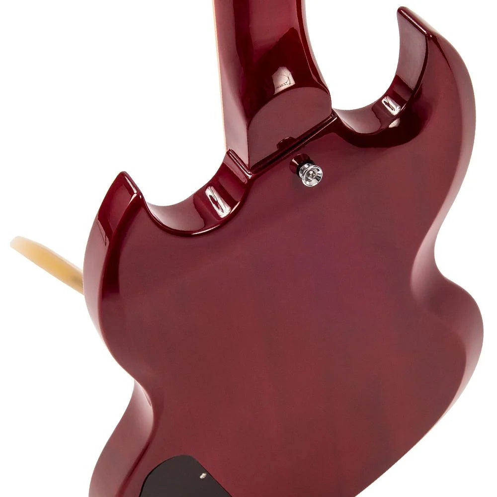 Vintage VS6V ReIssued with vintage style Vibrato Cherry Red