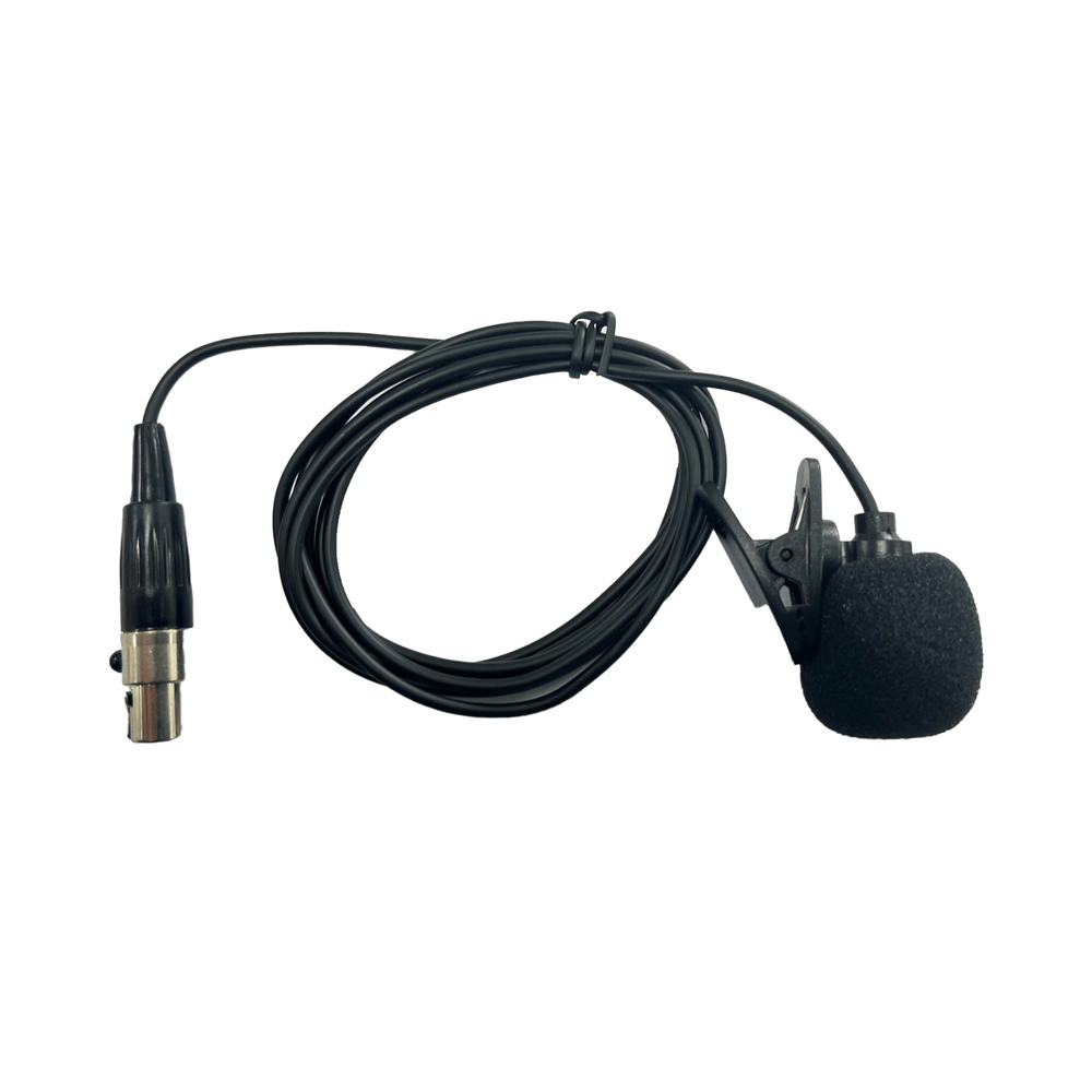 Q-Audio QWM Lapel Microphone (for beltpacks with TA4 mini-XLR sockets)