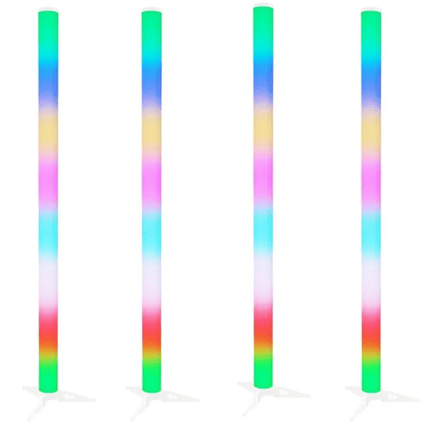 4 x Equinox Pulse Tube Colour Changing Tube