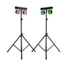     Equinox Gigabar Duo Bar setup for DJ and event lighting