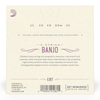 D'Addario Banjo Strings EJ57 Nickel 5 String, Custom Medium, 11-22