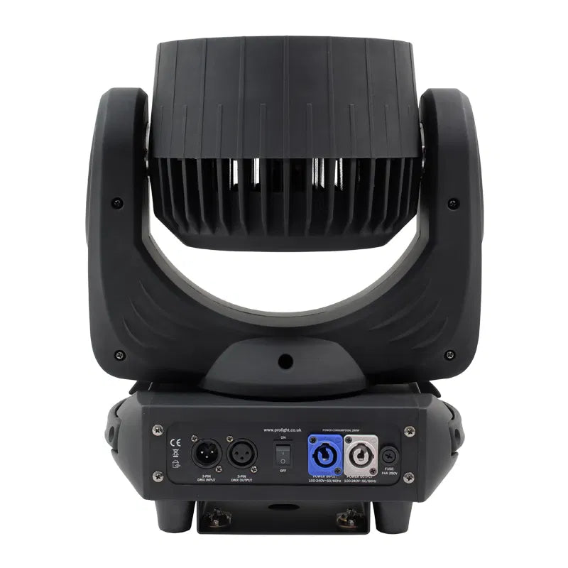 4 X Equinox Fusion 260ZR MKII Wash Moving Head With Flight Case