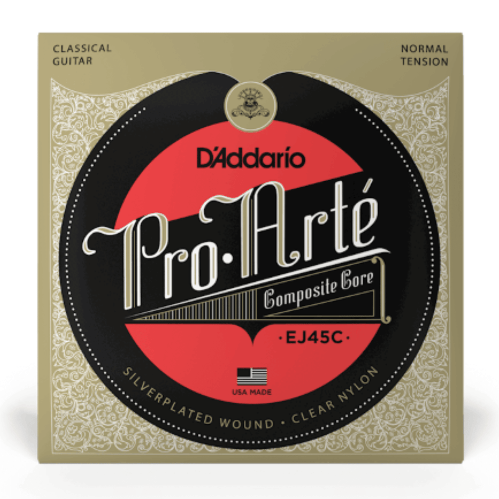 D'Addario EJ45C Pro-Arte Composite, Normal Tension Acoustic Guitar Strings