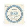 D'Addario EJS60 5-String Banjo Strings, Stainless Steel, Light, 10-20