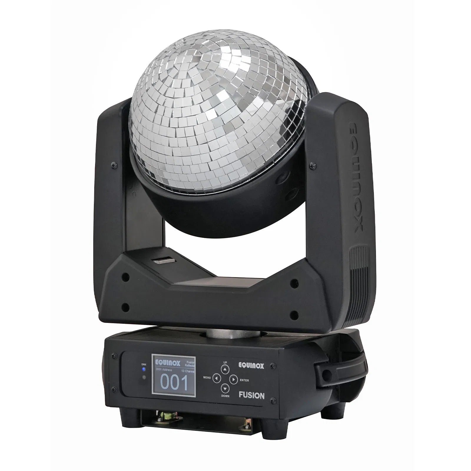 2 x Equinox Fusion Reflecta Mirror Ball Moving Head with DMX Cable