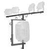 2 x Stagg SPS2LIS T-Bar Lighting Extension for Speaker Stands with Speaker Stands