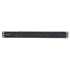 Penn Elcom PDU6-UK 6-Way UK Plug Horizontal Rack Mount PDU