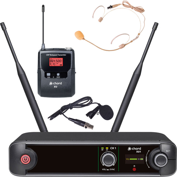 Chord XU1 Bodypack UHF Microphone Wireless System