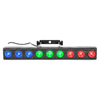 BoomTone DJ 9 x 3W RGB LED Batten Bar