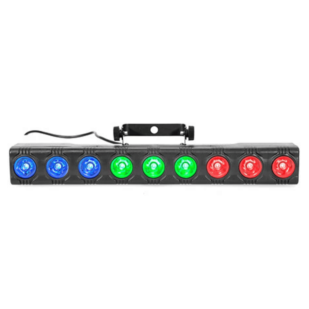 BoomTone DJ 9 x 3W RGB LED Batten Bar