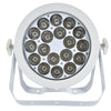 Citronic MagicPAR-220 18x12W RGBWAUV DMX LED PAR wash light white housing