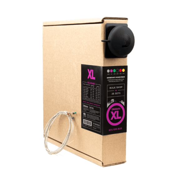 D'Addario EXL120 XL Electric Guitar String 9-42 Bulk Shop 25 Sets EXL120-B25