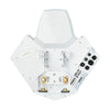 2 x Equinox Helix Evo XP White 150w Barrel Effect Light with Stands
