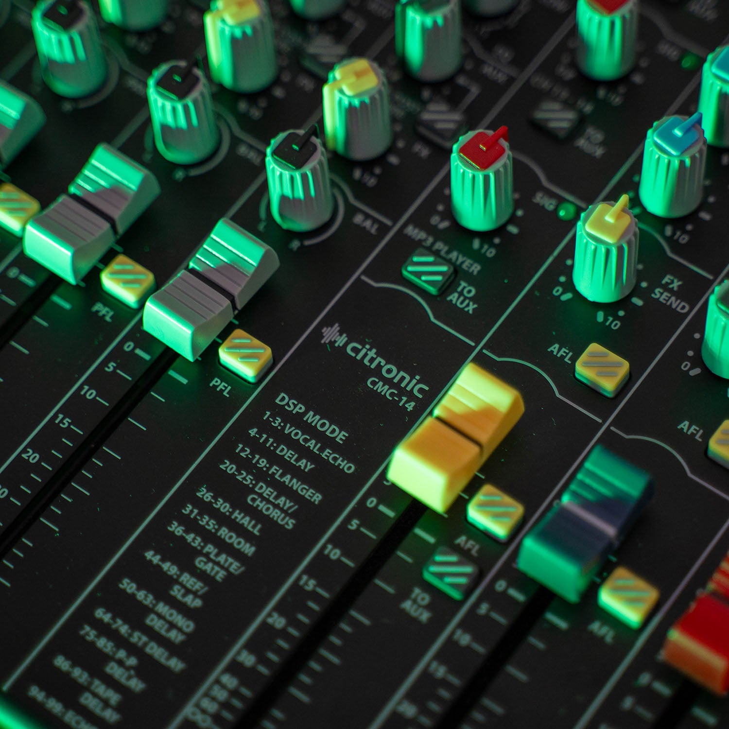Citronic CMC-18 18 Channel Mixing Desk with USB Interface, and Bluetooth