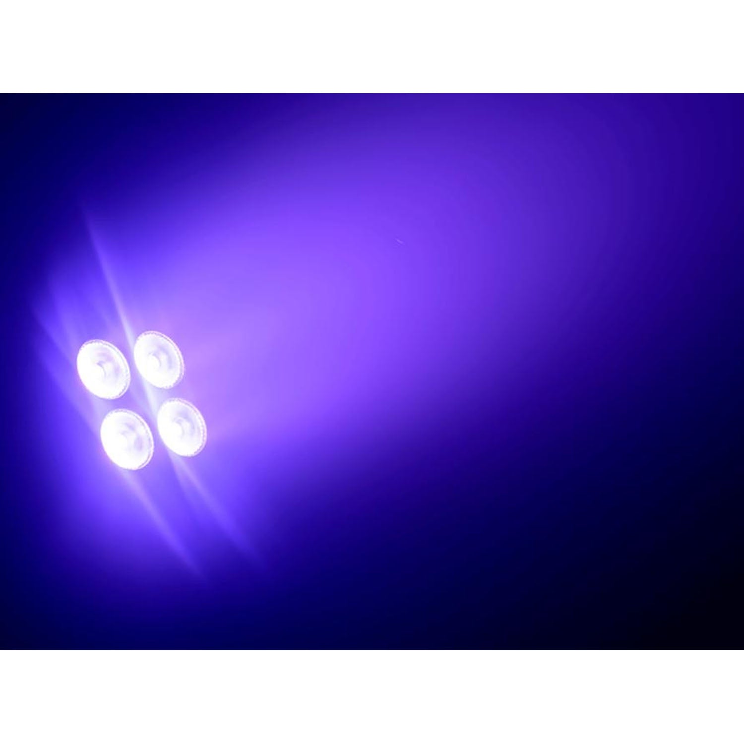 2 x Algam Lighting MW430 4 x 30W RGBW LED Wash Moving Head With DMX Cable