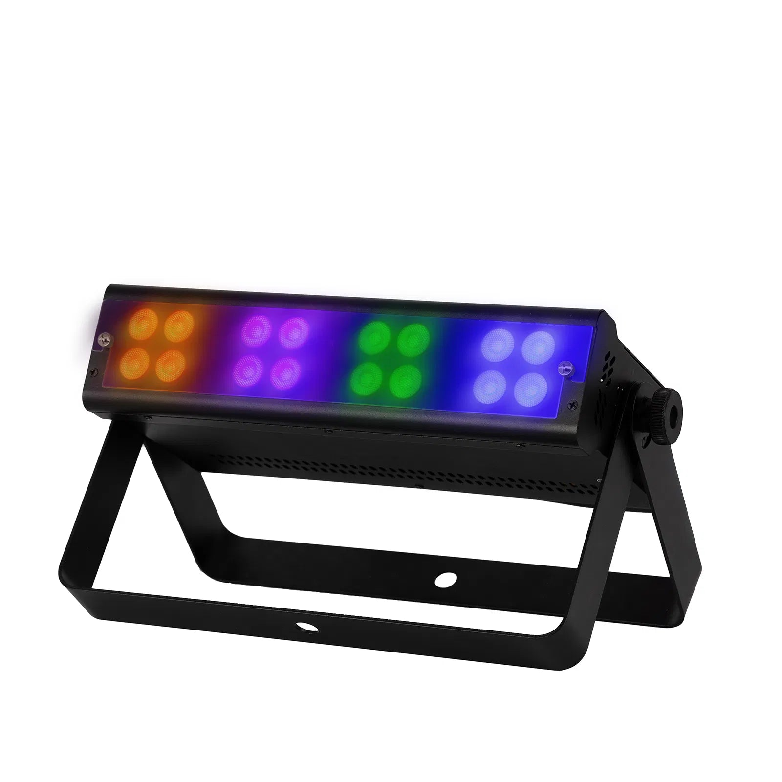 2 x Equinox Quad Blox 16 x 4 W RGBWW LED Wash Light With DMX Cable