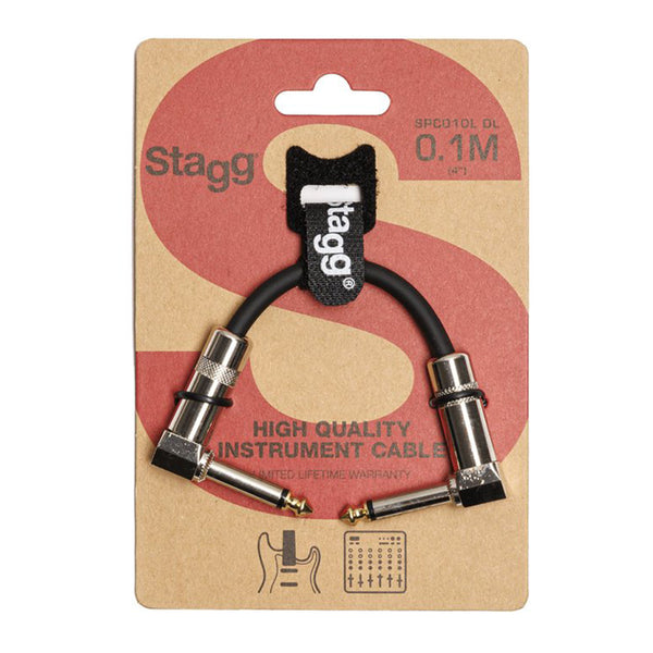 Stagg SPC010L DL 10cm Guitar FX Pedal Patch Leads