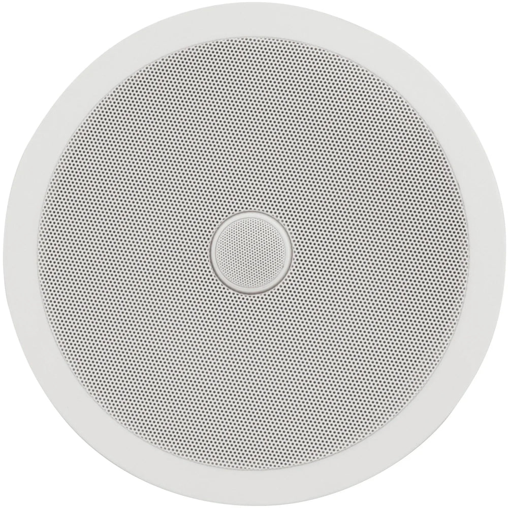 Adastra C8D Ceiling Speaker With Directional Tweeter 120w 8" Inch White