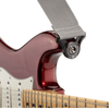 D'Addario PWSAL405 auto lock strap grey adjustable guitar strap