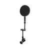 Gravity MA POP 1 pop filter with VARI-ARM flexible arm attached to studio microphone stand
