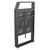 Ultimax DJ Booth Pro DJ Booth with Black and White Scrim and Carry Bags