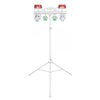 2 x Equinox White Gigabar FX1 5-in-1 LED Light Bar System with Bags and Haze Machine
