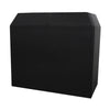 Ultimax DJBoothPro DJ Booth with Black and White Scrim and Carry Bags