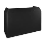 Ultimax DJ Booth Pro XL Large DJ Booth with Black and White Scrim and Carry Bag