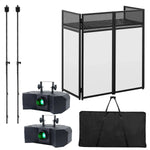 Ultimax DJ Combi Booth With Pole Kit and Equinox Helix 100w Moonflower Lights