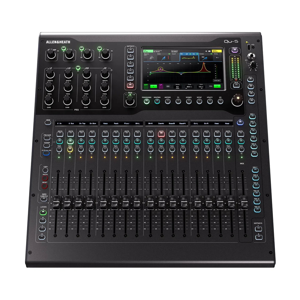 Allen & Heath Qu-5 Digital Mixing Console With 16 Faders