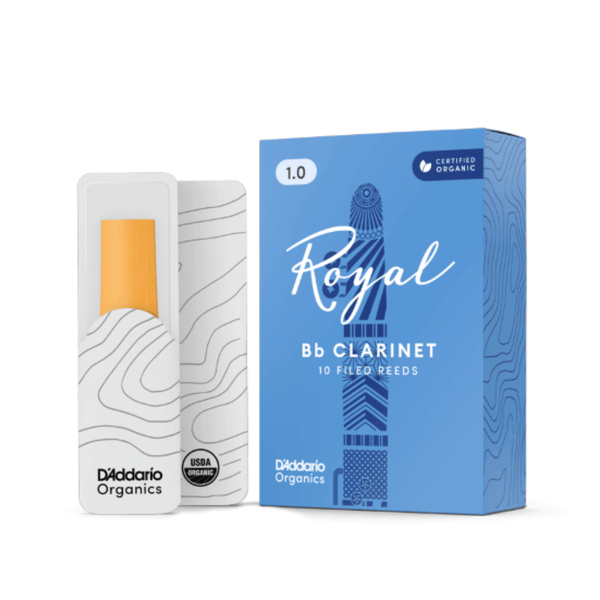 10 x D'Addario RCB1025 Rico Royal Clarinet Reeds Bb Strength 2.5