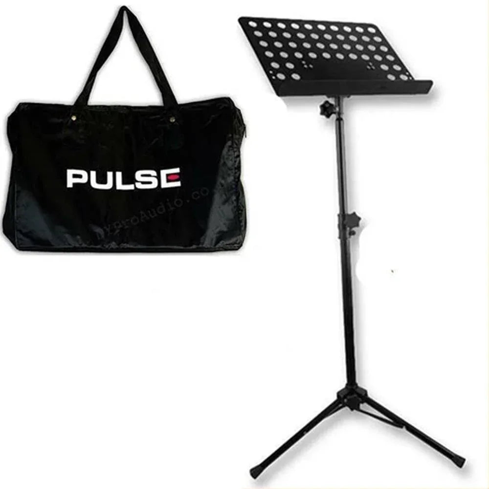 Pulse Heavy Duty Music Stand with Carry Bag