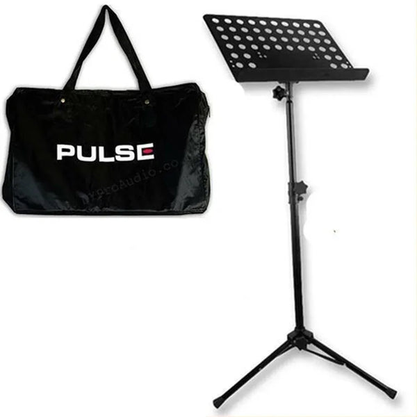 Pulse Heavy Duty Music Stand with Carry Bag