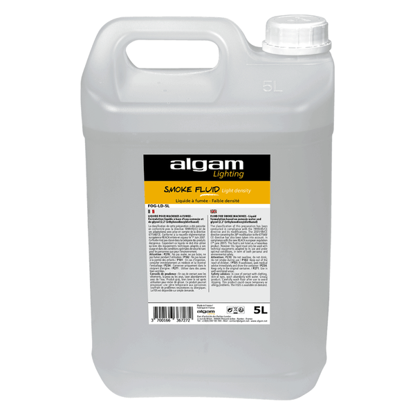 Algam Lighting 5 Litres Low Level Desnity Smoke Fluid