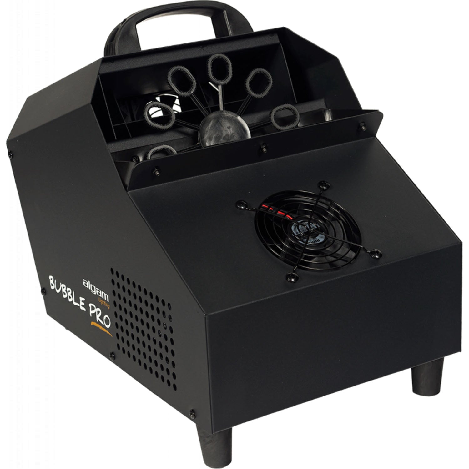 Algam BUBBLE-PRO professional bubble machine producing high-quality bubbles for parties, events, and stage performances