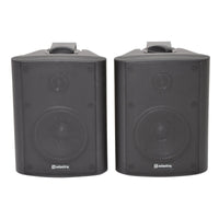 Adastra BC4B 4inch Stereo Speakers Black Pair
