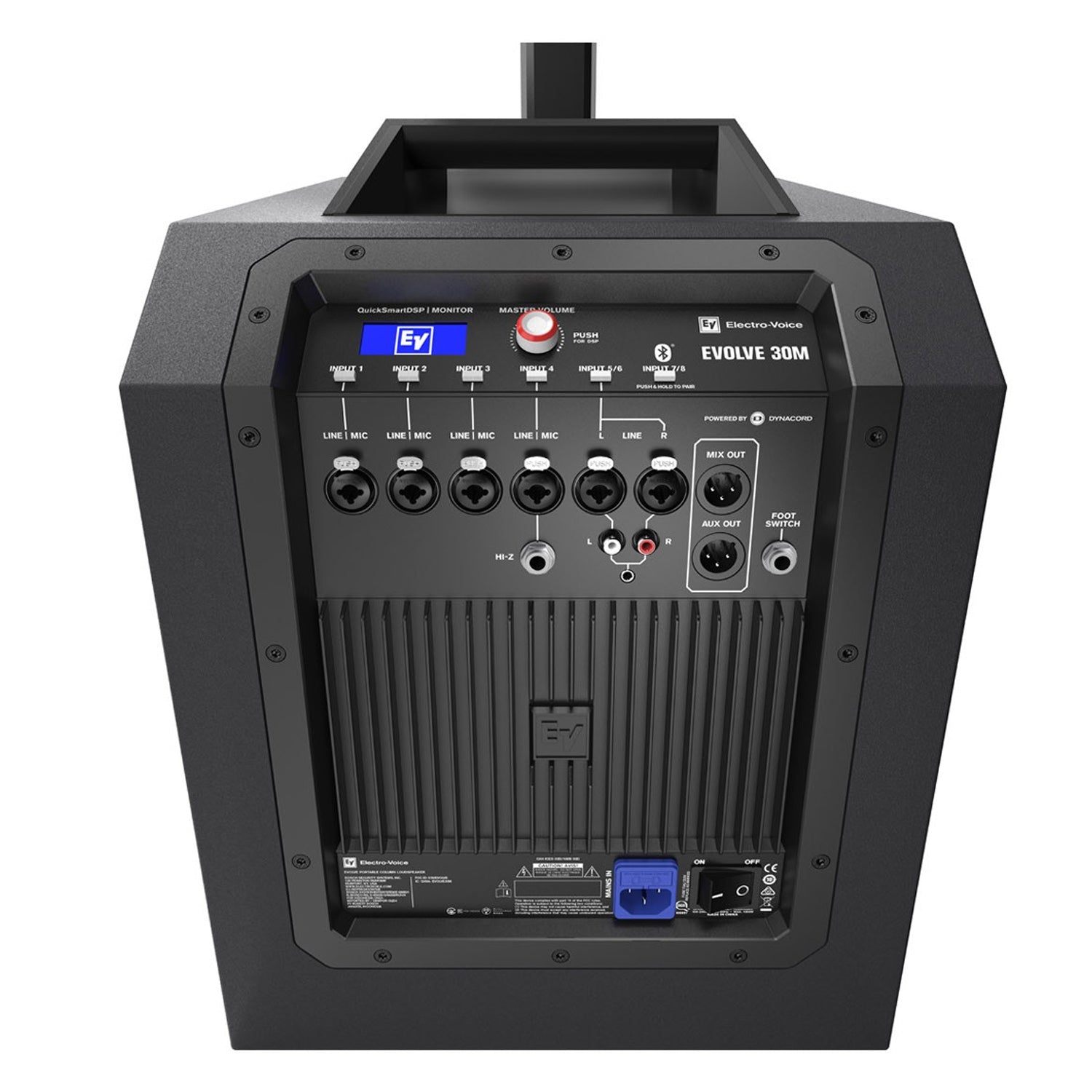 2 x Electro-Voice Evolve 30M Black Column PA System