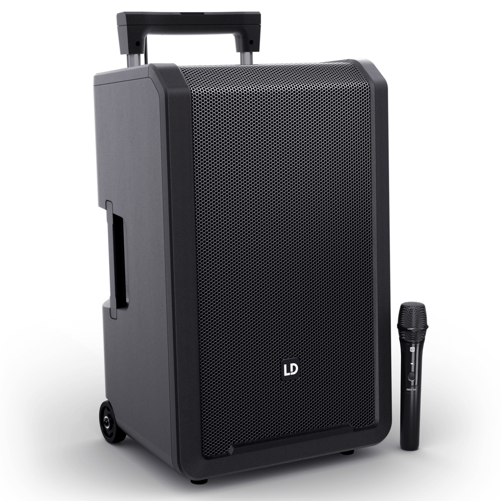 LD Systems Anny 12 12" Portable Battery Powered Bluetooth PA System With Mic
